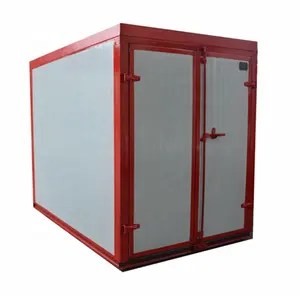 2024 Popular Industrial Electrostatic Powder Paint Curing Oven High temperature spray booth nature gas baking oven room