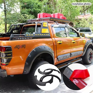 ชุดแต่งซุ้มล้อสีดำ วัสดุ ABS คุณภาพสูง ดีไซน์ใหม่ พร้อมหมุดยึด สำหรับรถฟอร์ด เรนเจอร์ ปี 2015-2023 - Product Image 2
