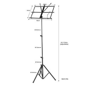 Supporto Musicale Pieghevole in Metallo MS-03J di Alta Qualità per <span class=keywords><strong>Spartiti</strong></span> - Vendita all'Ingrosso dal Produttore - Product Image 6