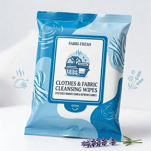 Toallitas Desechables de Tela y Ropa OEM, Suaves, Ecológicas, No Tejidas, en Paquete Portátil, Eliminan Manchas de Forma Rápida y Efectiva - Product Image 1