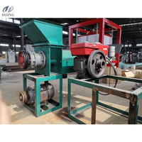 500kg/uur Enkelvoudige Schroef Palmoliepers Palmvruchtenolie-expeller Palmolieverwerkingsmachine