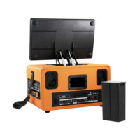 LihuiAudio Music Star Sky K16 Enceinte audio karaoké pour danse de groupe, machine intégrée de sélection de chansons pour KTV à domicile