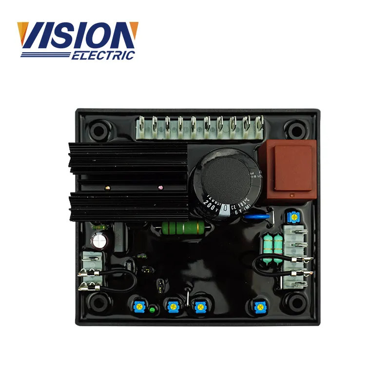 AVR เครื่องกำเนิดไฟฟ้ากระแสสลับ R438 AVR R 438สำหรับเครื่องกำเนิดไฟฟ้าดีเซล