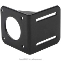 Moteur pas à pas Nema 23 57, support fixe, support de montage en acier pour moteur pas à pas Nema 23, avec vis de montage