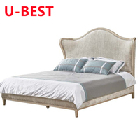Nouveau design, style américain, modèles Lit 2 personnes, meuble de chambre à coucher, lit double, lit king size