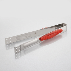 Anax Small Stainless Steel Kitchen <b>Tongs</b> with Stainless Steel Grip Dishwasher & Oven Safe Lightweight for <b>Serving</b> - Product Image 1