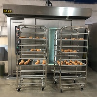 Four rotatif à 32 plateaux pour le prix du gaz/Four de boulangerie rotatif général américain