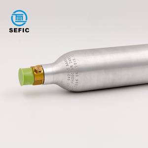 SEFIC 0.6L Pequeño <span class=keywords><strong>Co2</strong></span> Cartucho Cilindro <span class=keywords><strong>Co2</strong></span> Tanque para uso de agua de soda de cocina - Product Image 5