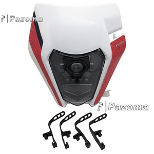 Phare LED universel <span class=keywords><strong>Enduro</strong></span> Dual Sport, <span class=keywords><strong>masque</strong></span> avant pour motos tout-terrain 250EXC 150 XC-W - Product Image 4