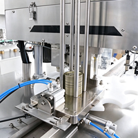 Machine de scellage automatique de canettes, machine de scellage de canettes en aluminium pour jus et boissons, machine de scellage de produits liquides