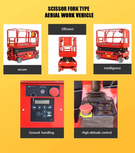 Produsen mengangkat gunting hidrolik elektrik 6-18m tinggi angkat <span class=keywords><strong>20m</strong></span> Diesel AC DC gunting angkat - Product Image 5