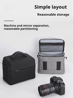 Sac de protection numérique personnalisé vintage carré pour appareil photo numérique sac à bandoulière