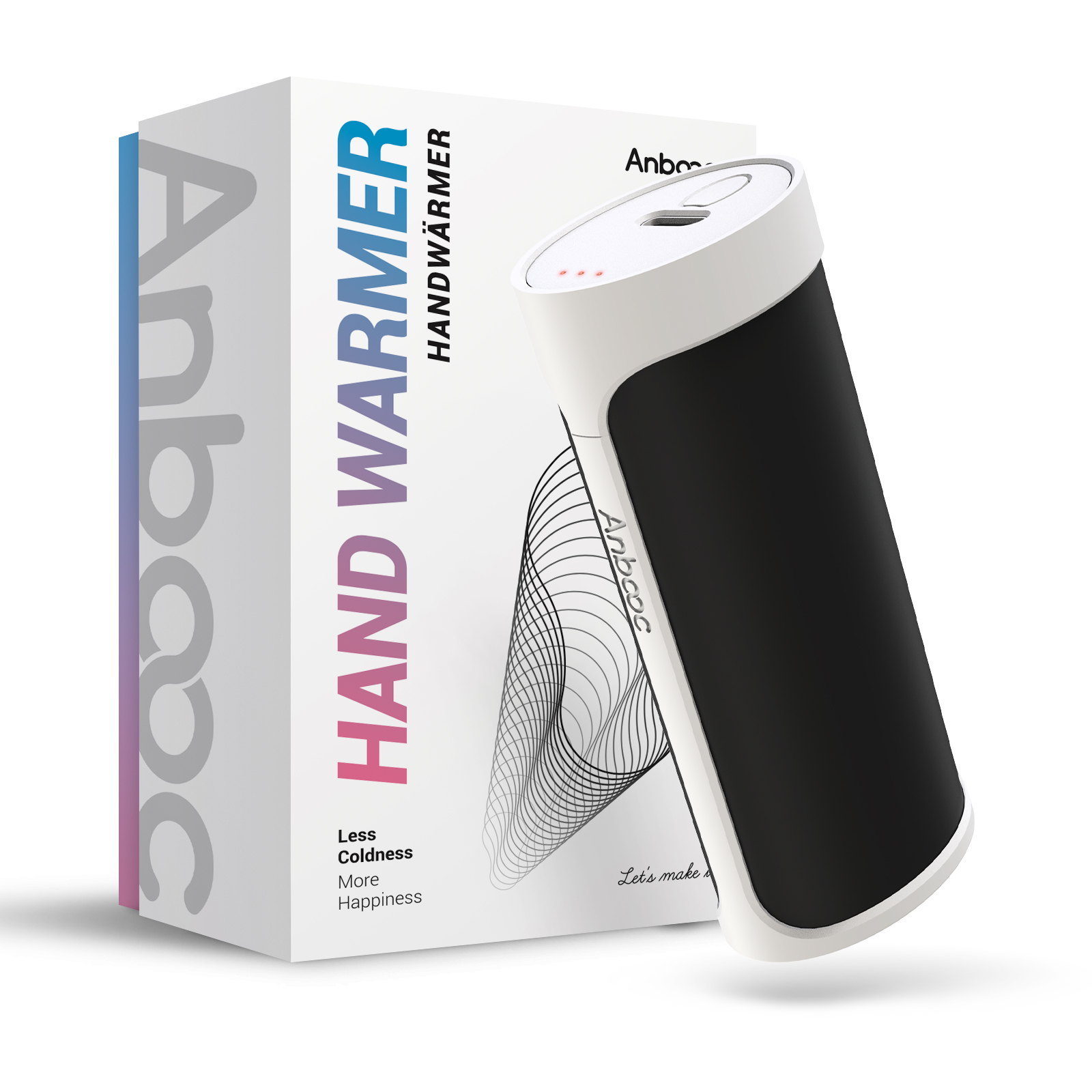 2022 Новый бытовой прибор 5000 мАч многоразовый внешний аккумулятор электрический портативный обогреватель перезаряжаемый обогреватель для рук