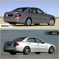 Kit de carrosserie avant et arrière style 63 pour Mercedes Benz Classe E W211 2004-2008, kit de conversion, vente en gros