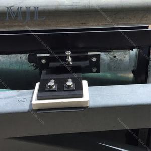 Porte-copie en Aluminium Extrusion murale, panneau en verre blanc - Product Image 6