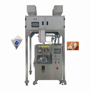 Strong Strength Four Hoppers Nylon Mesh Triangle Bag Tea Packing Machine Of Industry