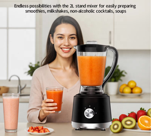 ミニ電動フードプロセッサー 1200W <span class=keywords><strong>2</strong></span>.5L 環境に優しい <span class=keywords><strong>3</strong></span>段階速度調整 多機能ブレンダー/シュレッダー/グラインダー/ミキサー/ニーダー 家庭用 - Product Image 4