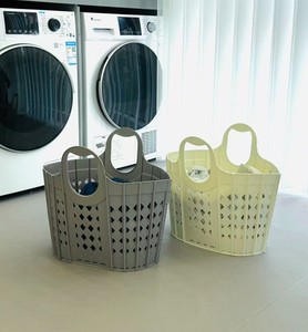 Cesto portabiancheria autoportante con ruote, grande capacità, per vestiti sporchi, per la casa - Product Image 4