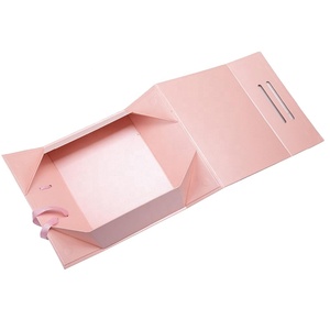 Large size folding hard paper boxes apparel Backpack gift boxes foldable magnetic clothing packaging shoe paper box