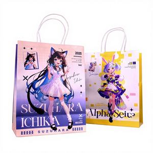 ถุ<span class=keywords><strong>ง</strong></span>กระดาษสีขาวพิมพ์ลายการ์ตูนอนิเมะน่ารักแบบกำหนดเอ<span class=keywords><strong>ง</strong></span> พร้อมหูหิ้วแบบยาว พิมพ์ออฟเซ็ต คุณภาพสู<span class=keywords><strong>ง</strong></span> - Product Image 1