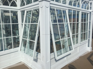 Serre blanche Serre de <span class=keywords><strong>jardin</strong></span> en acier de luxe - Product Image 6