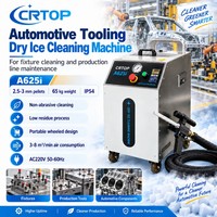 Machine de nettoyage à la glace sèche Crtop pour l'entretien des outils de production automobile et des supports de résidus de cire