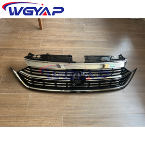 WGYAP OEM Grille avant pour 2019 Volkswagen Jetta Syncro New Fit ABS Numéros de modèle 17G 853 653 B <span class=keywords><strong>17A</strong></span> 853 651 E R L AD AK AM - Product Image 3