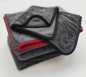 Serviettes <span class=keywords><strong>de</strong></span> nettoyage auto en microfibre torsadée à boucles – Séchage rapide, 600 g/m², chiffon absorbant pour lavage auto et protection <span class=keywords><strong>de</strong></span> la peinture - Product Image 4