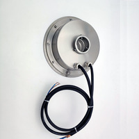 Ip68 étanche RGBW changement de couleur LED fontaine lumière DMX512 contrôlable DC24V acier inoxydable pour paysage sous-marin