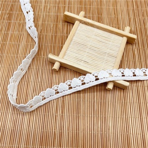 Pizzo di seta di latte codice a barre singolo lato amore quattro foglie fiori possono indossare tessitura accessori di abbigliamento per bambini pizzo ricamato pizzo - Product Image 5