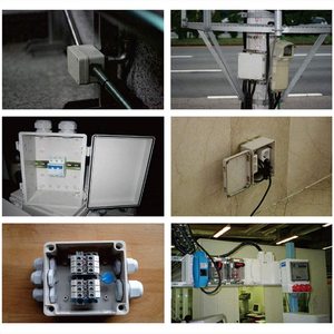 Caja de empalme eléctrico a prueba de agua, caja Adaptable de PVC, explosión IP65, caja de empalme impermeable - Product Image 6