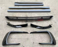 Kit de Lame Avant Transporter T6.1 Accessoires Lèvre Avant Garnitures Pièces de Modification pour VW Multivan T6.1 Amélioration Kit Carrosserie Style ABT