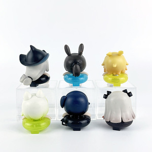 ชุดฟิกเกอร์อนิเมะ <span class=keywords><strong>Arknights</strong></span> ขนาดเล็ก พร้อมห่วงยางว่ายน้ำ อามิยะ ของเล่นพีวีซี เฉิน ฟรังก้า ของเล่นพลาสติกสำหรับตกแต่งคอนโซลรถยนต์ ของขวัญสำหรับเด็ก - Product Image 2