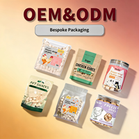 Friandises pour animaux de compagnie lyophilisées Cubes de poulet Jaune d'œuf Sans danger pour les chiens et les chats Nettoyage des dents Collations pour animaux de compagnie Vente en gros de collations