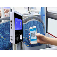 Terminal POS para Autobús con Escáner de Código QR, NFC, Reconocimiento Facial, Pago de Tarifas con Voz y Aviso