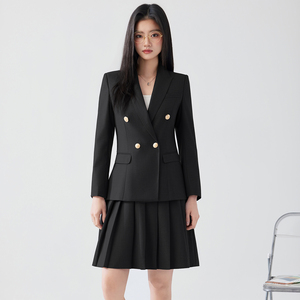 Costume professionnel pour étudiantes, idéal pour les entretiens d'embauche et les examens nationaux, parfait pour le bureau et les loisirs. - Product Image 6