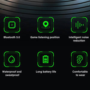 G11 TWS auricolari Bluetooth Stereo Wireless 5.1 auricolari Bluetooth <span class=keywords><strong>Touch</strong></span> Control cuffie da gioco - Product Image 2