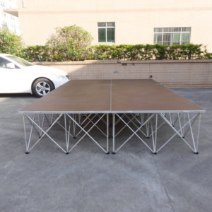 เวทีอะลูมิเนียมพับได้แบบล็อคได้อย่างรวดเร็วสำหรับคอนเสิร์ต - Product Image 1