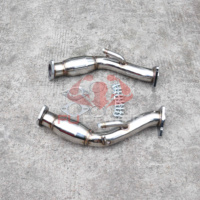 Pipa Resonator untuk INFINITI G35 G37 untuk NISSAN 350Z 370Z pipa uji 370Z VQ35HR VQ37VHR pipa tes SHMI