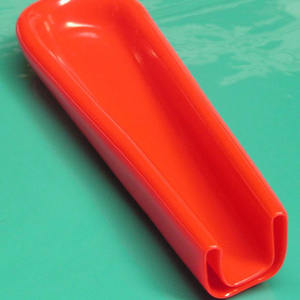 PVC protective cap, <b>plastic</b> sleeve, red soft <b>rubber</b> cap, external threaded pipe sleeve, <b>rubber</b> protective sleeve. - Product Image 2