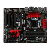 Carte mère MSI Z77A-G43 GAMING avec socket Intel LGA 1155 prend en charge les processeurs Intel Core i7/i5/i3/Pentium/Celeron de 3e génération