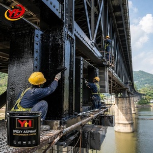 Peinture époxy au <span class=keywords><strong>goudron</strong></span> de houille YUHONG, très vendue, pour quais de navires, structures en acier, antirouille, résistante aux produits chimiques, revêtement haute performance - Product Image 2