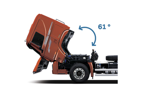 Cylindre d'inclinaison de cabine en promotion 5010629350 pour camion lourd <span class=keywords><strong>RENAULT</strong></span> - Product Image 3