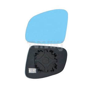 Lentille en verre bleu pour rétroviseur latéral chauffant pour Mercedes-Benz <span class=keywords><strong>Smart</strong></span> EQ <span class=keywords><strong>Fortwo</strong></span> Hatchback 2016-2019 Anti-éblouissement grand angle, 1 paire - Product Image 3