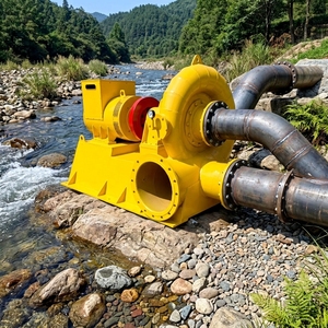 Turbine Francis 50 kW 75 kW, petite <span class=keywords><strong>centrale</strong></span> <span class=keywords><strong>hydroélectrique</strong></span>, générateur sans carburant - Product Image 4