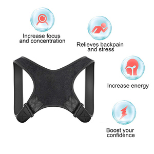 Ajustable transpirable hombres y mujeres hombro apoyo superior volver Corrector de postura - Product Image 6