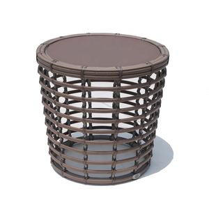 Moderno Hotel <span class=keywords><strong>Villa</strong></span> impermeable doble sol cama sofá al aire libre jardín mimbre cama de día - Product Image 2