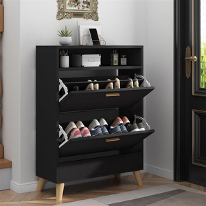 Mobiletto <span class=keywords><strong>scarpiera</strong></span> ultra-sottile per ingresso, moderno e semplice, per uso domestico, con ante a ribalta, per commercio estero e fornitura transfrontaliera - Product Image 3