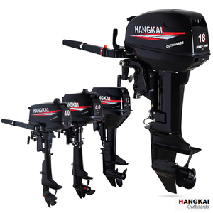 Moteur hors-bord à essence Hangkai 2 temps 4 temps 2 cylindres avec commande par timon à vendre - Product Image 1
