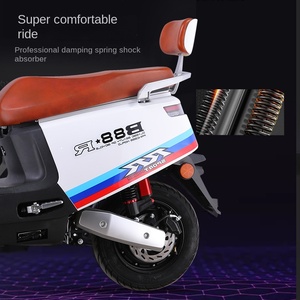 Scooter Moped City Vespaa 1200W 60V 72V à Châssis en Acier pour Adultes, Moteur Central, Vente Directe Usine - Product Image 2